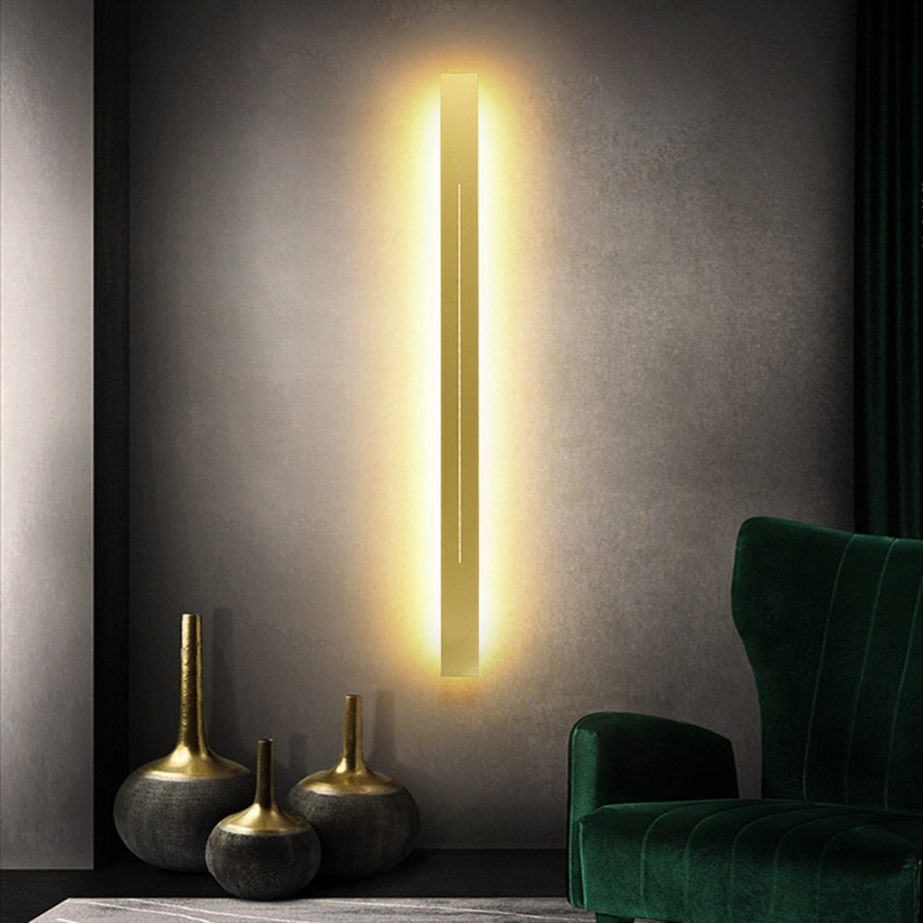 Aplique de pared lineal Ondaita