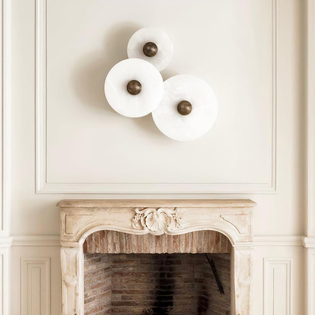 Aplique de pared redondo Anaon