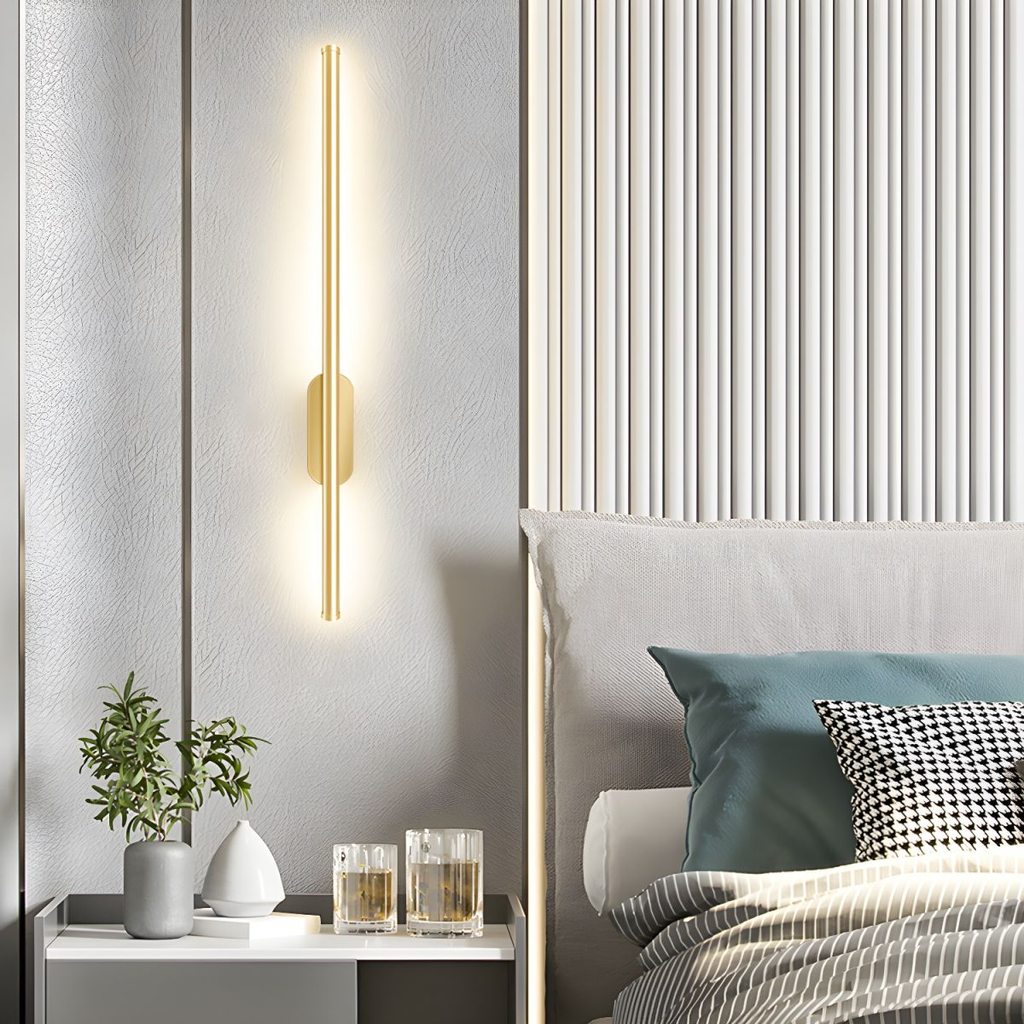 Aplique de pared lineal Gamonna