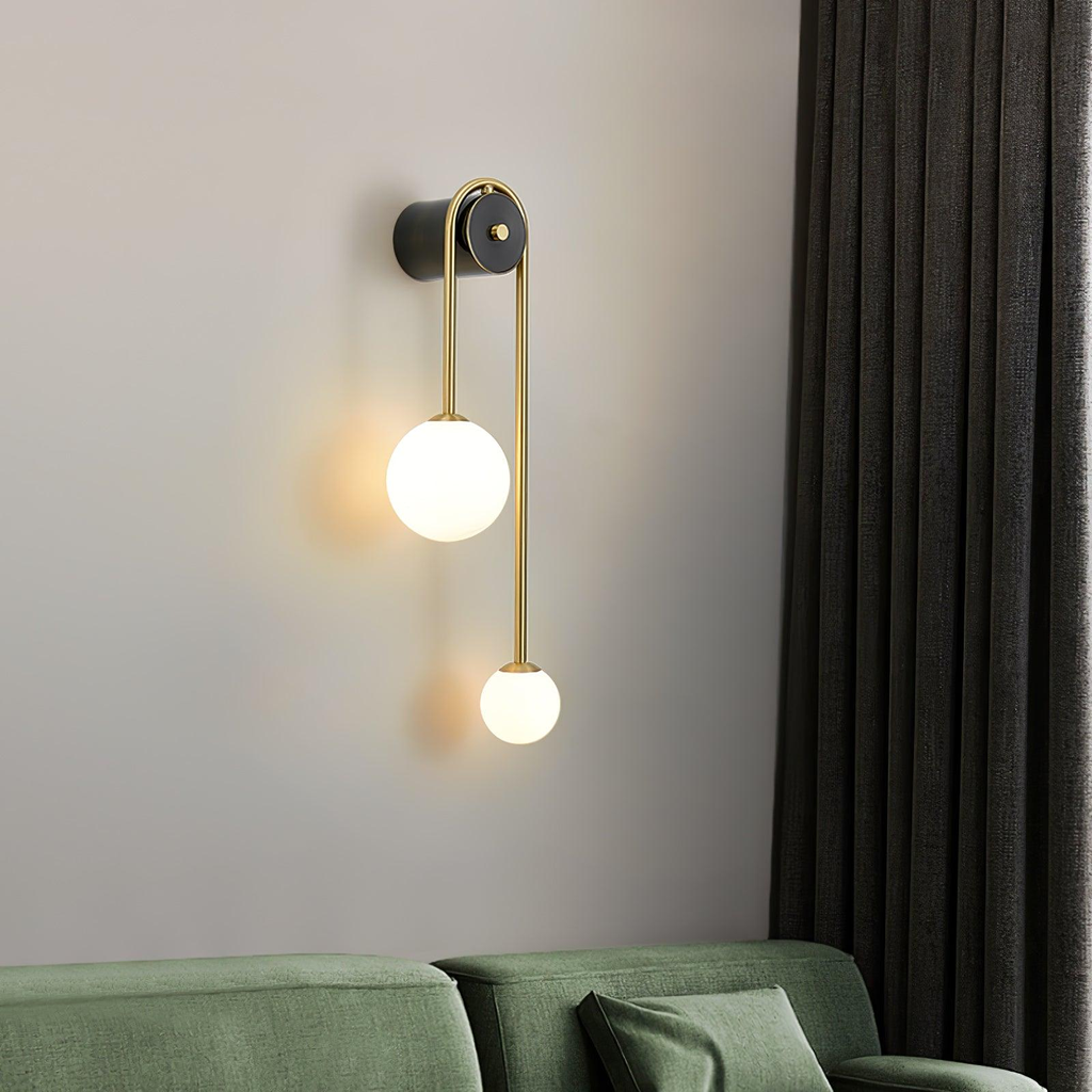 Aplique de pared curvo Dareal