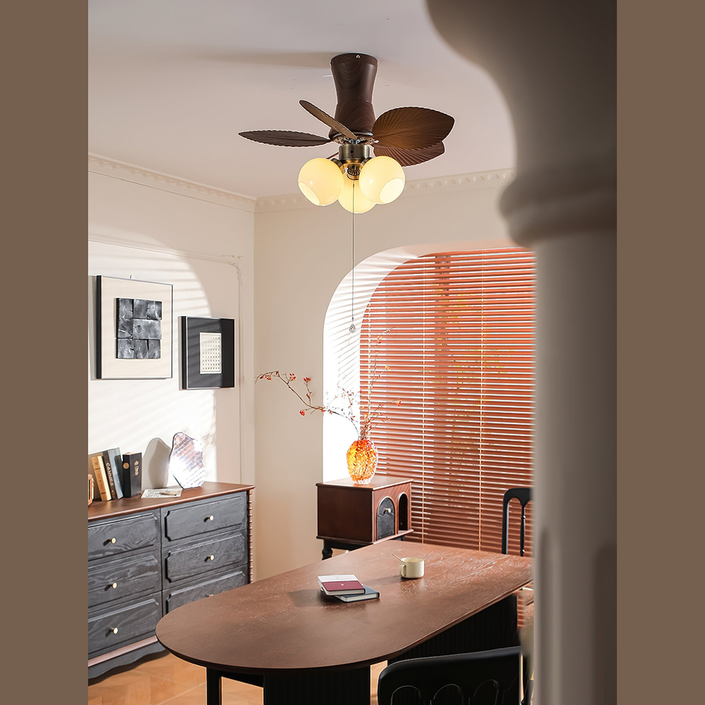 Plafonnier ventilateur tropical Savalora