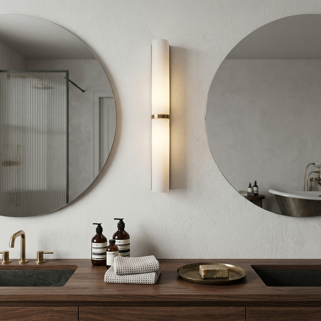 Aplique de pared tubular Olmiven