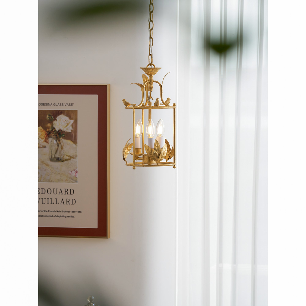 Lámpara colgante farol Celi