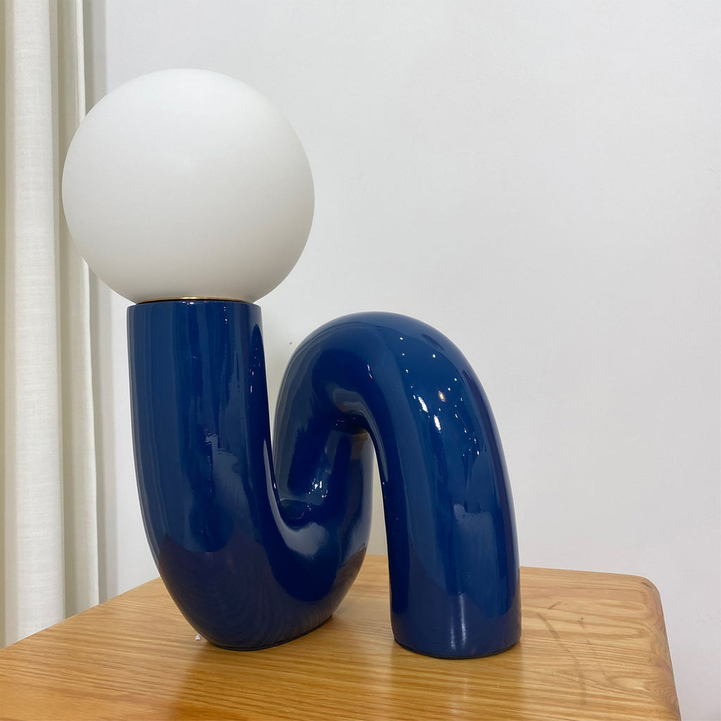 Lámpara de mesa espiral Aroal