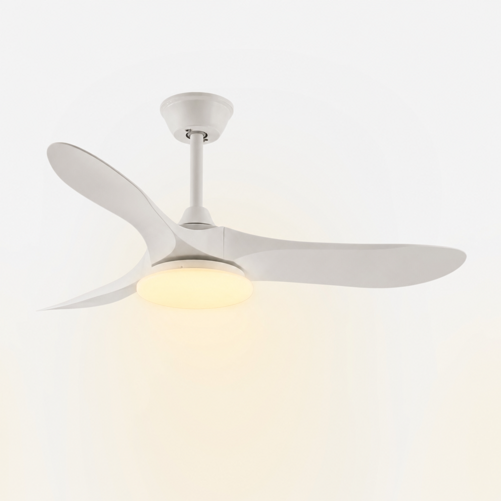 Ventilador de techo Nacarea Luz cálida
