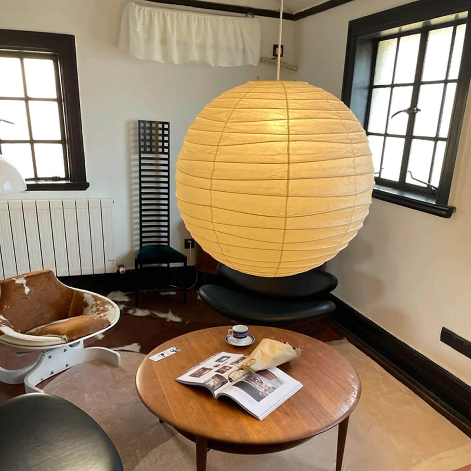 Lámpara colgante globo Calaento