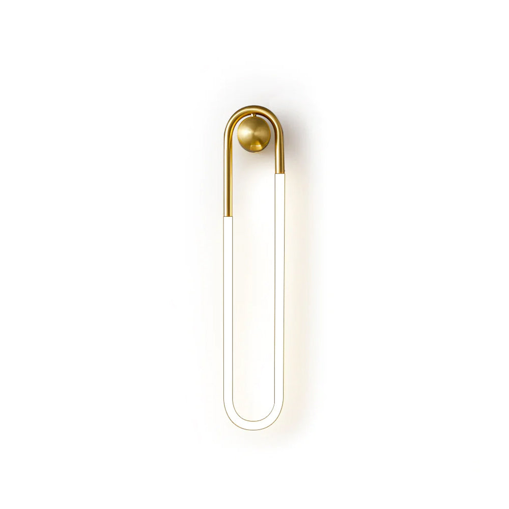 Aplique de pared curvo Marar