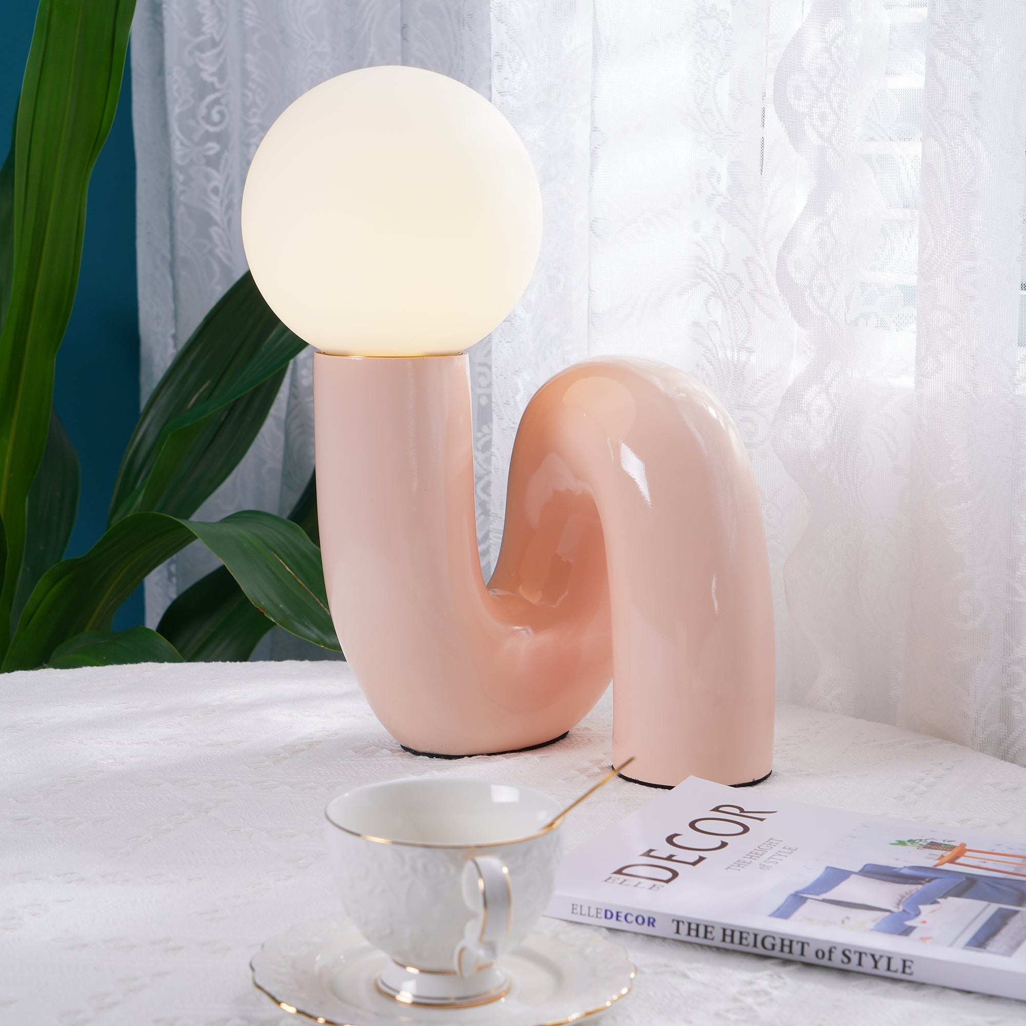 Lámpara de mesa espiral Aroal