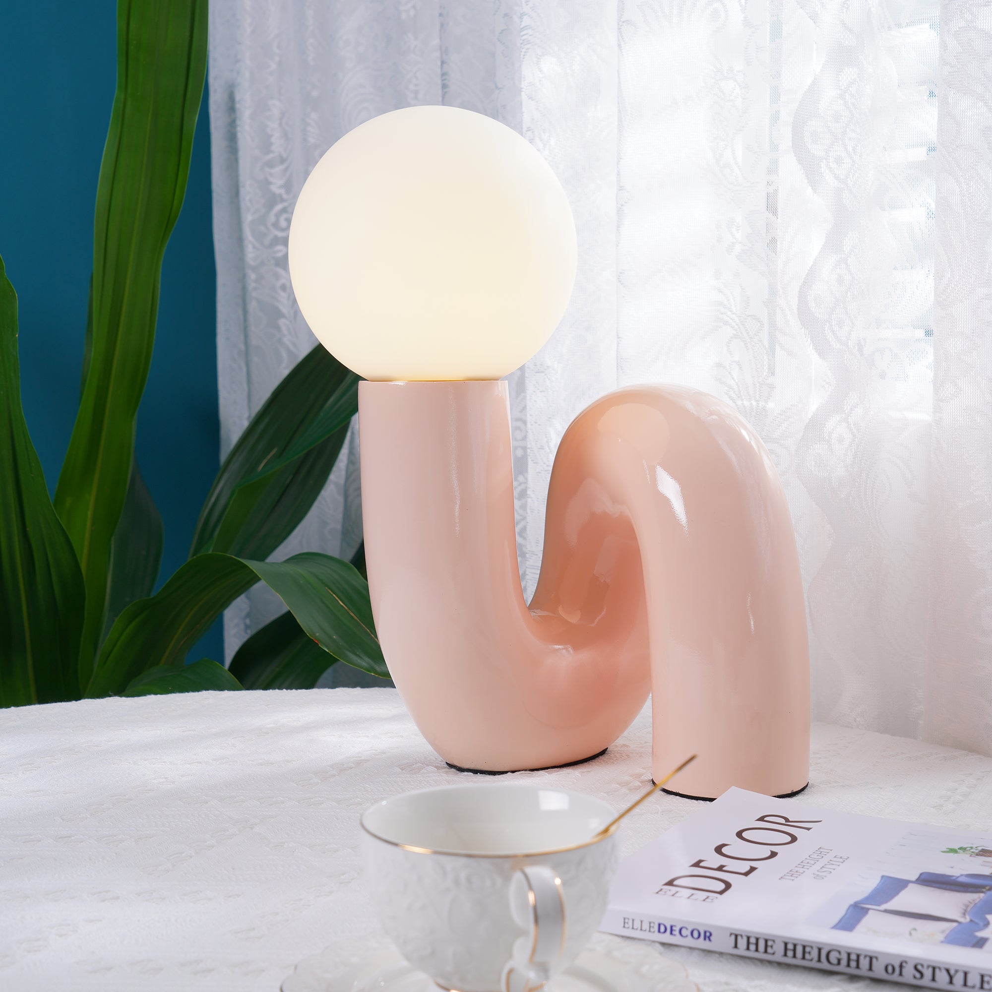 Lámpara de mesa espiral Aroal