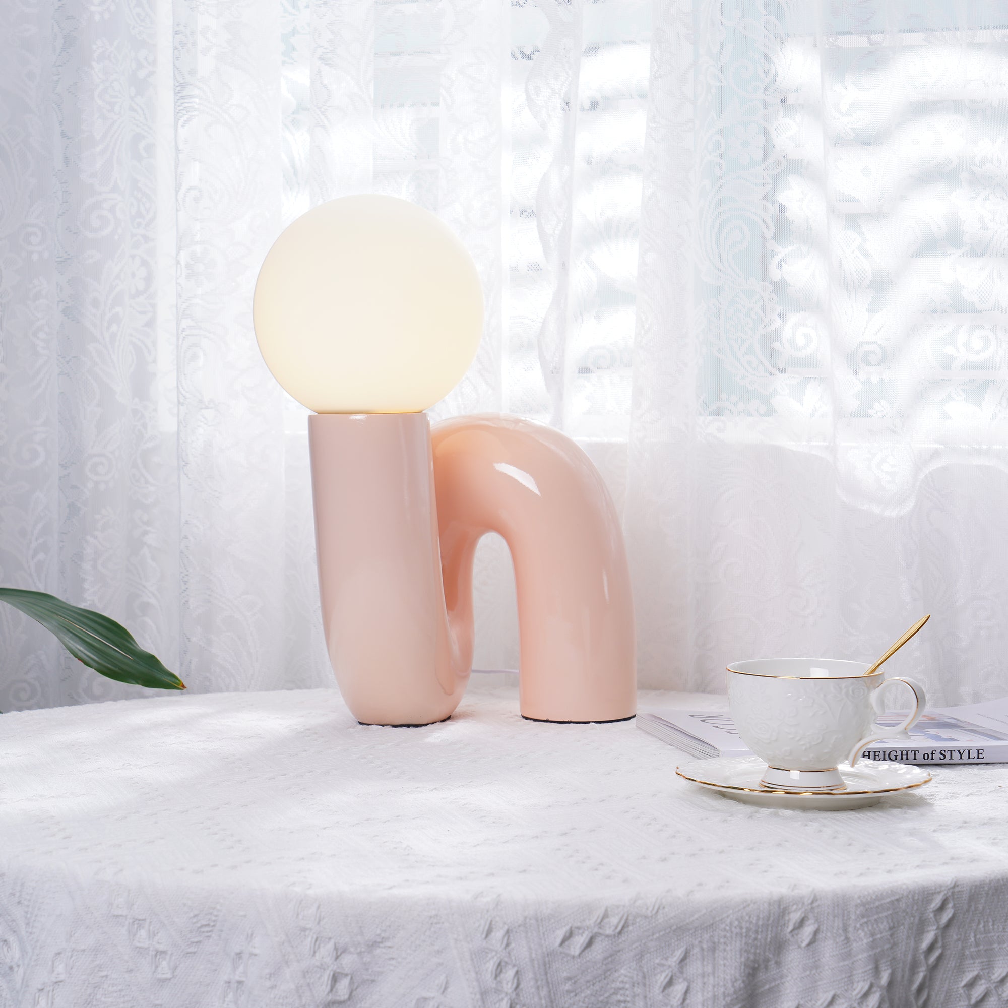 Lámpara de mesa espiral Aroal