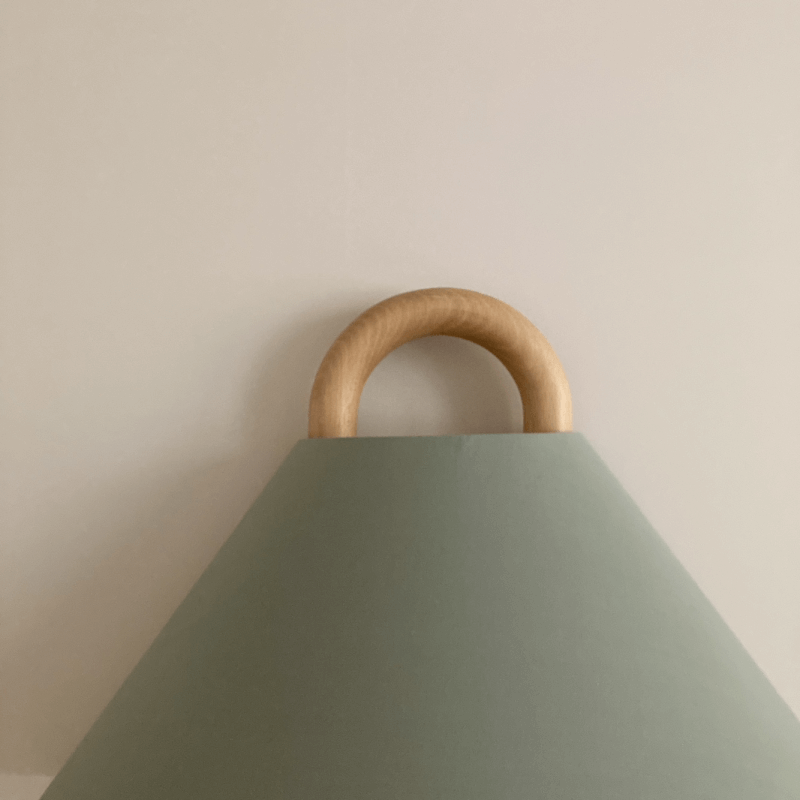 Aplique de pared semicircular Maraa