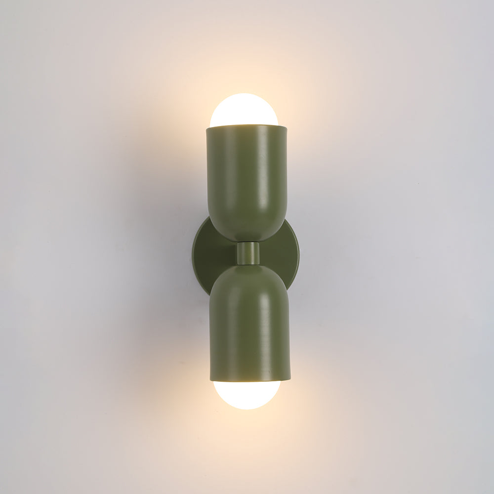 Aplique de pared cilíndrico Delaen
