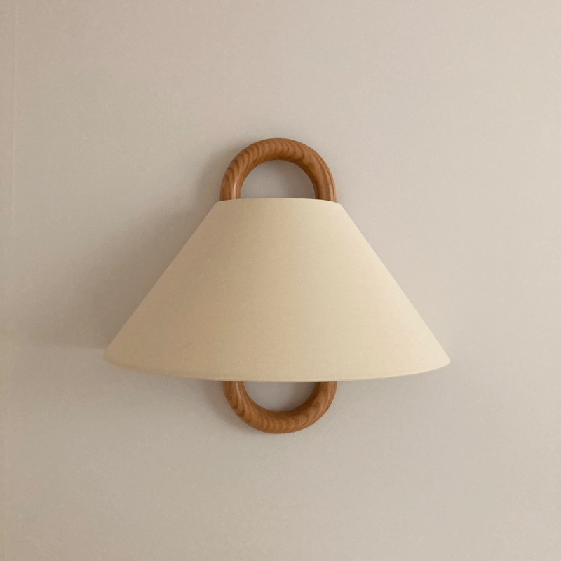 Aplique de pared semicircular Maraa