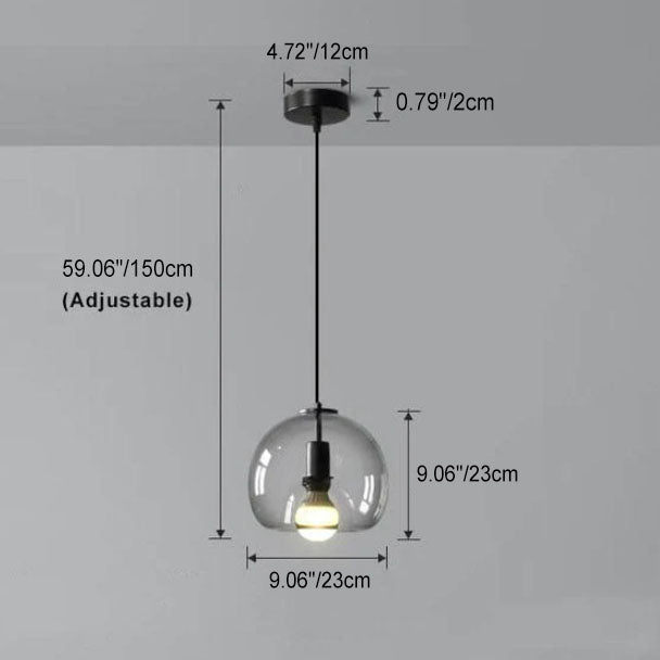 Lámpara colgante minimalista Dara