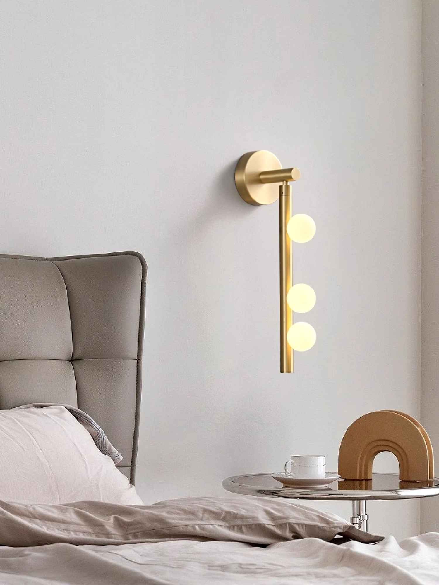 Aplique de pared tubular Masebel