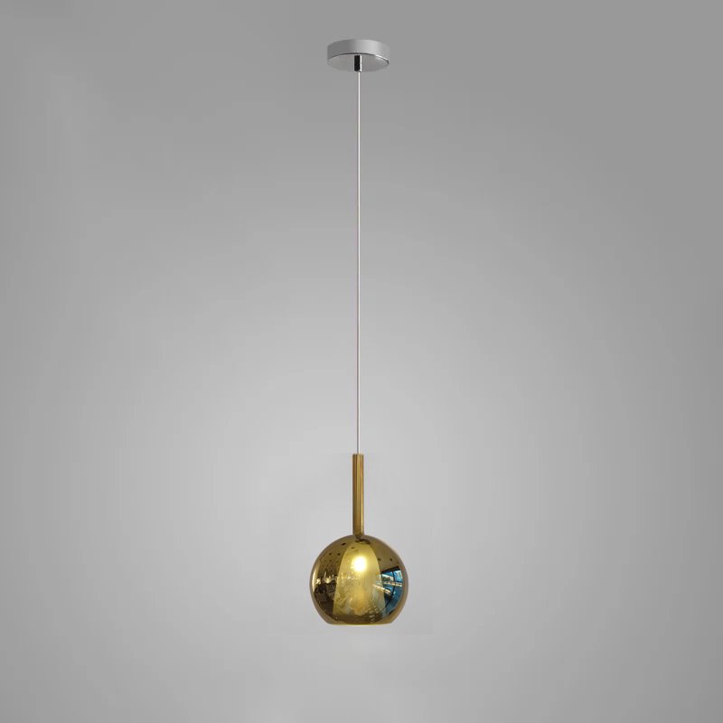 Lámpara colgante globo Nirao