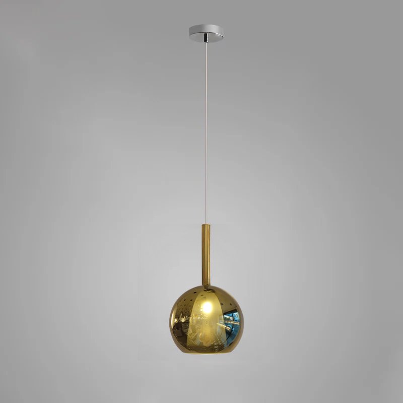 Lámpara colgante globo Nirao