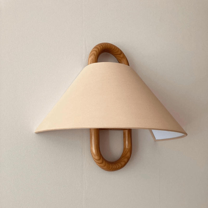 Aplique de pared semicircular Maraa