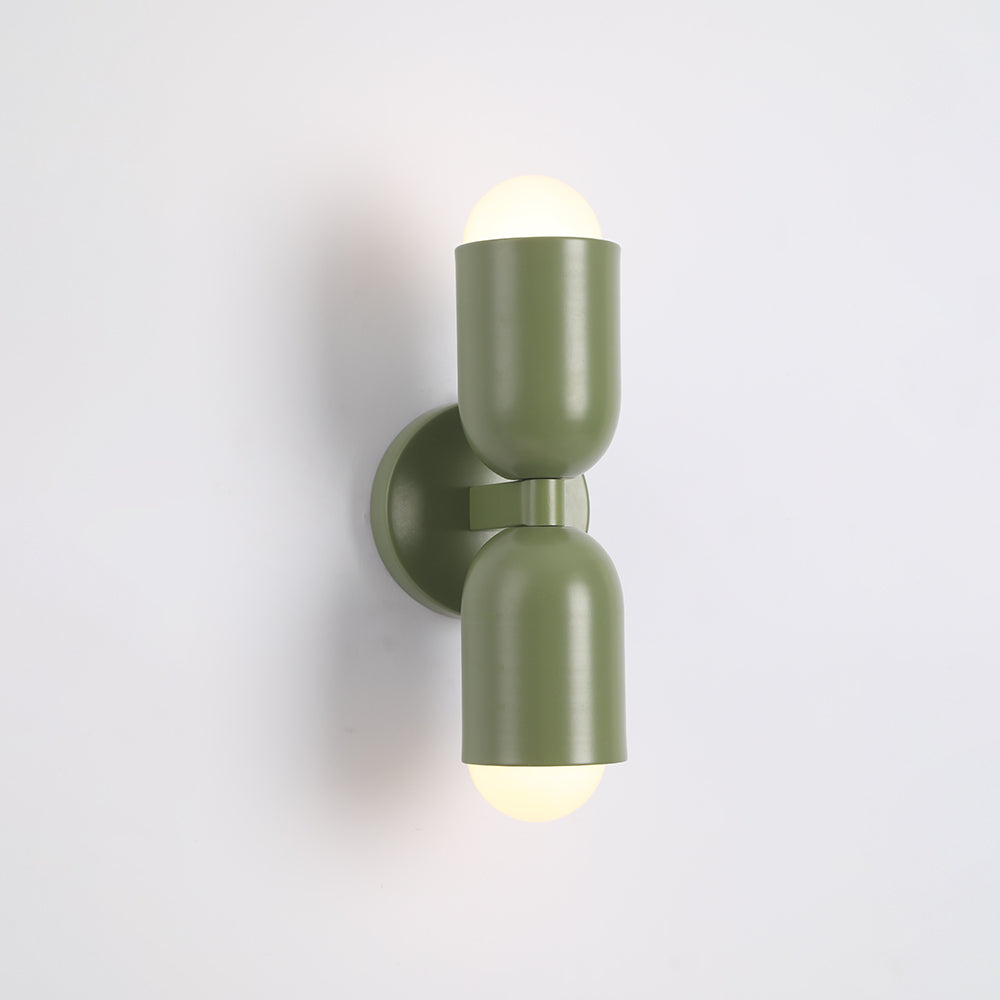 Aplique de pared cilíndrico Delaen