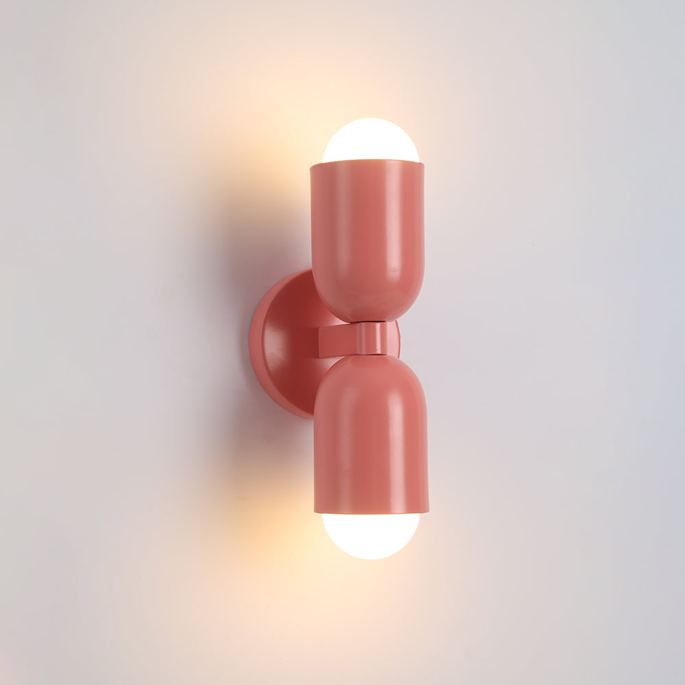 Aplique de pared cilíndrico Delaen