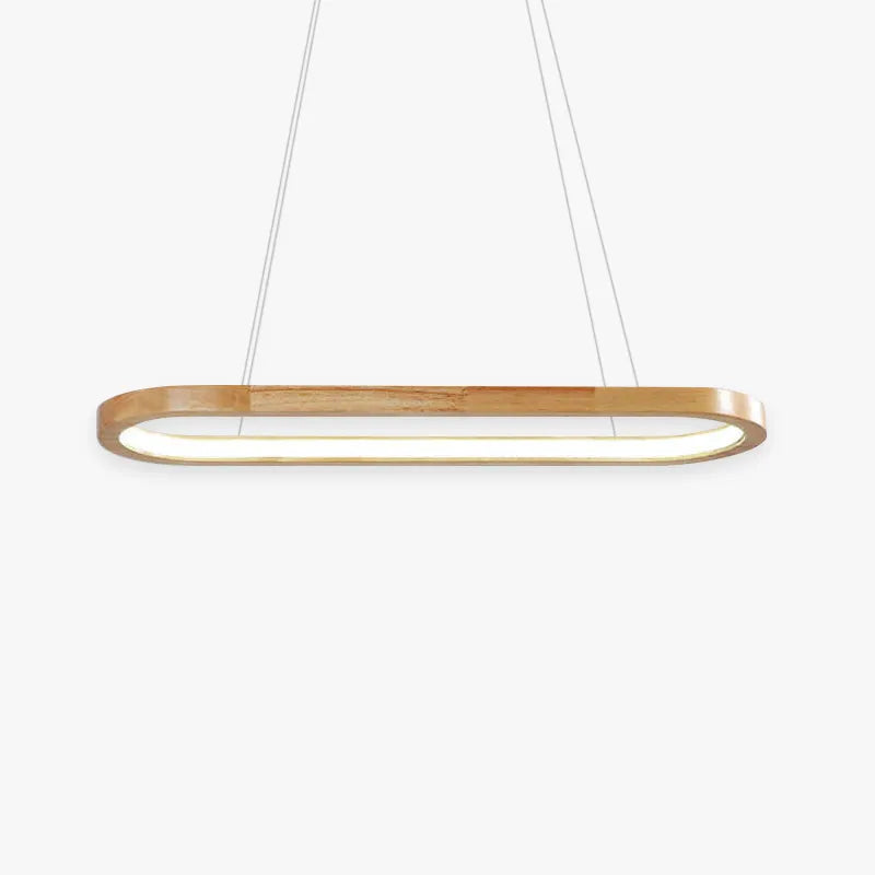 Lámpara colgante oval Azaesa