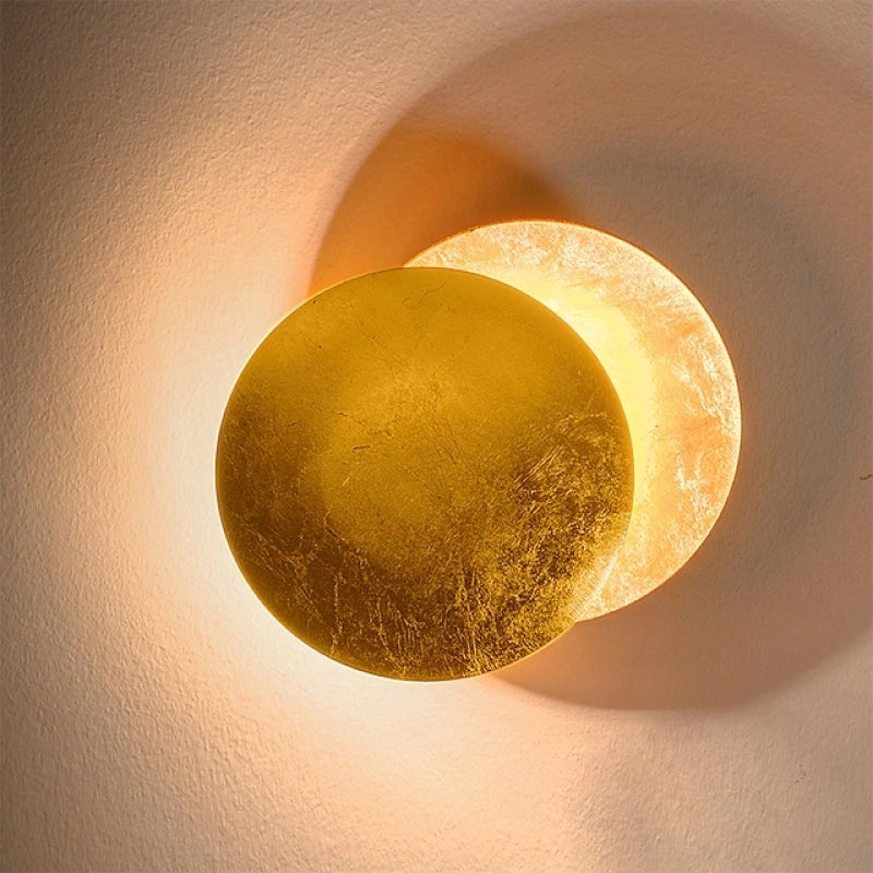 Aplique de pared redondo Lunaiso