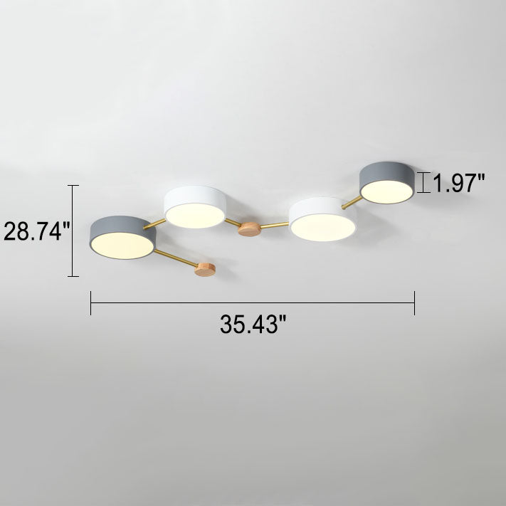 Plafón minimalista Dobelso