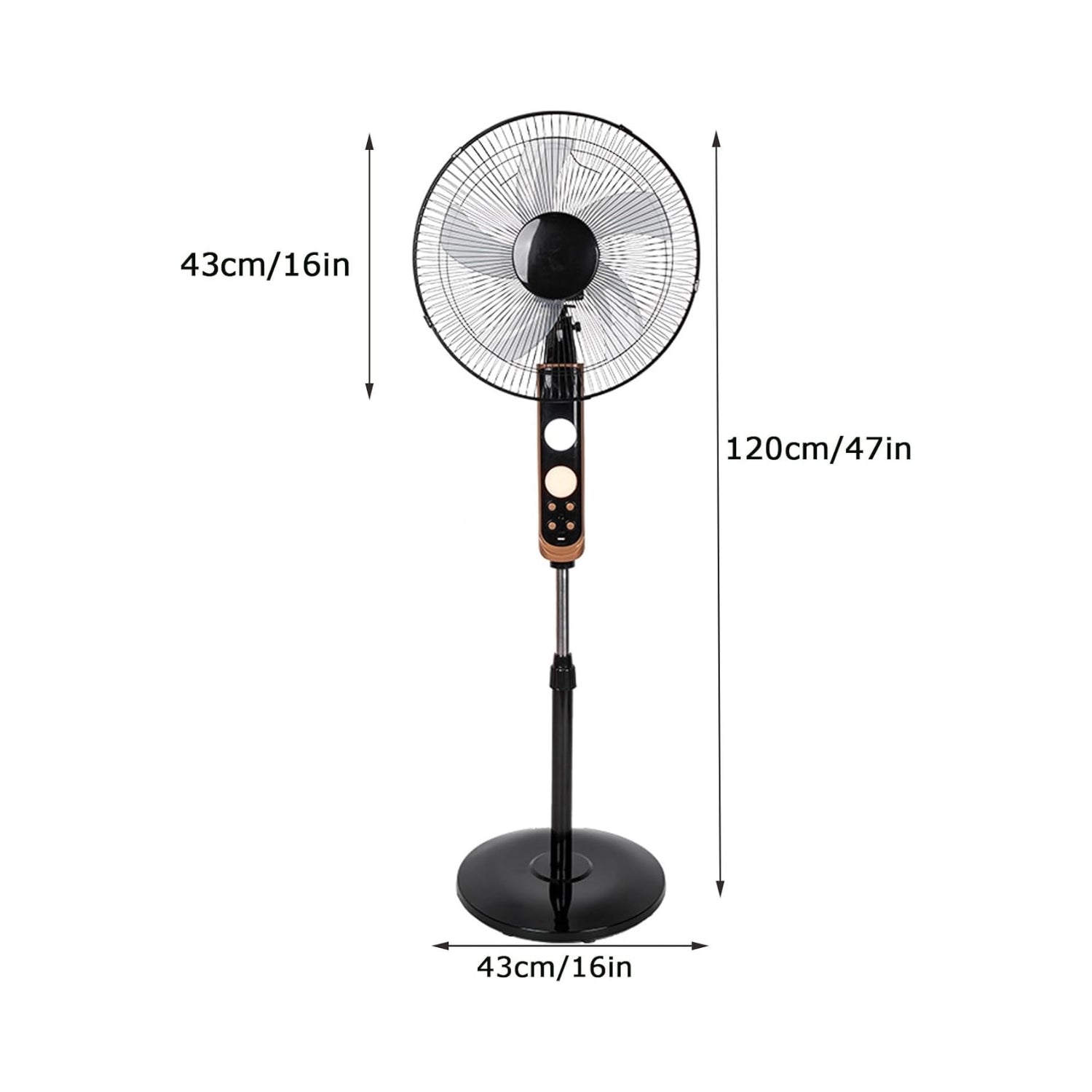 Ventilador de pie Eliaeno
