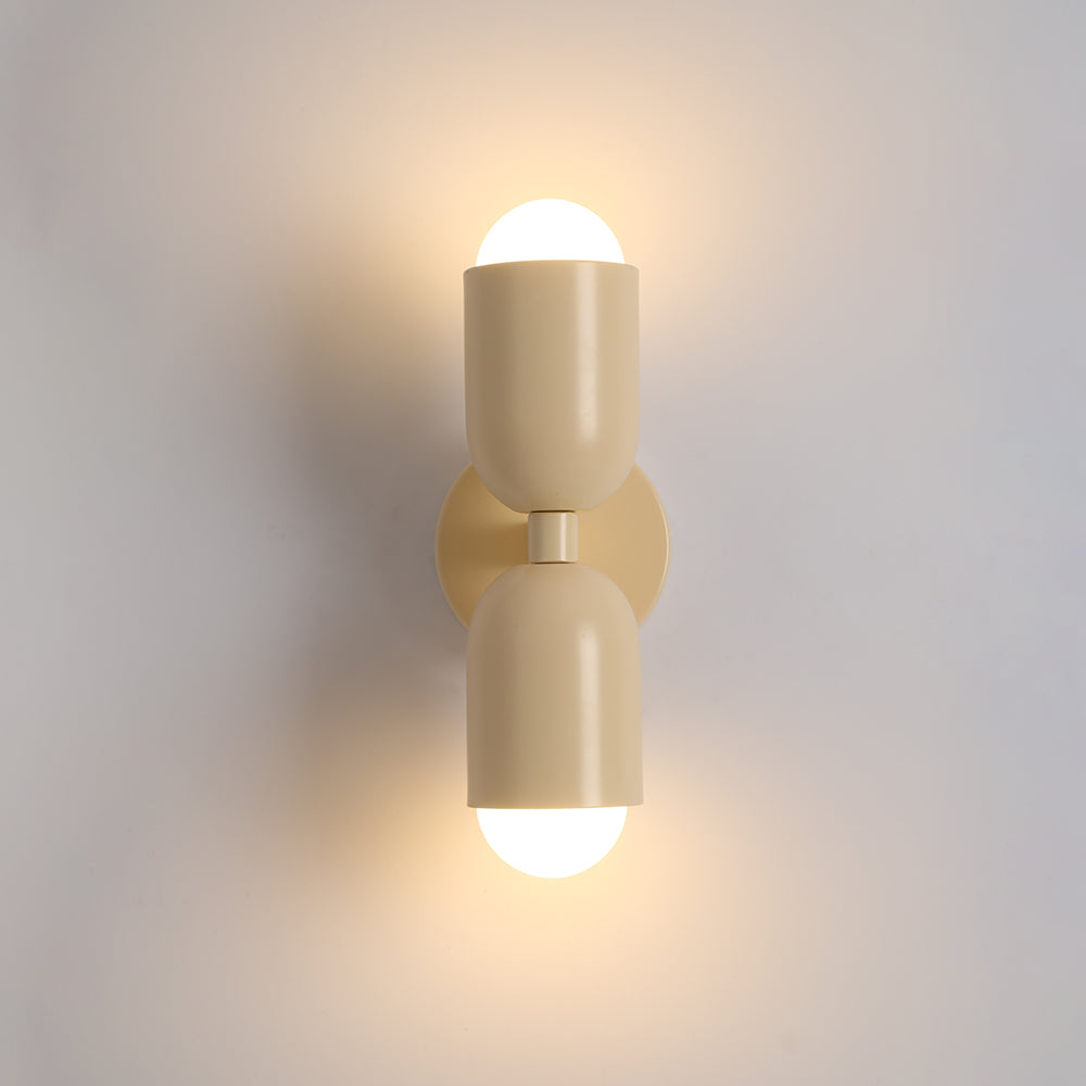 Aplique de pared cilíndrico Delaen