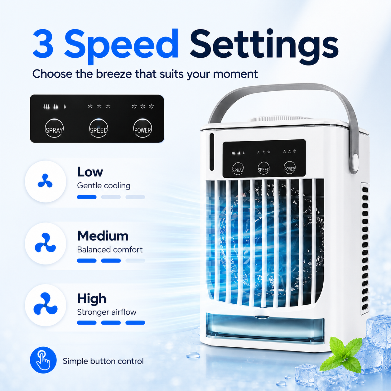 Ventilador evaporativo Costaia
