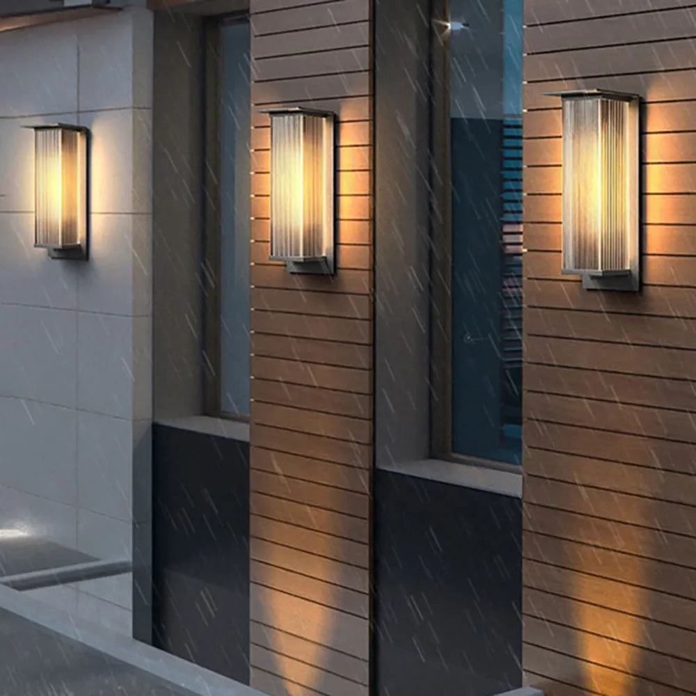 Aplique exterior rectangular Noreneo