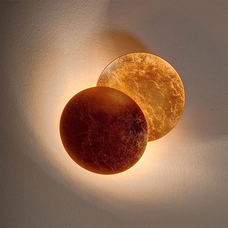 Aplique de pared redondo Lunaiso