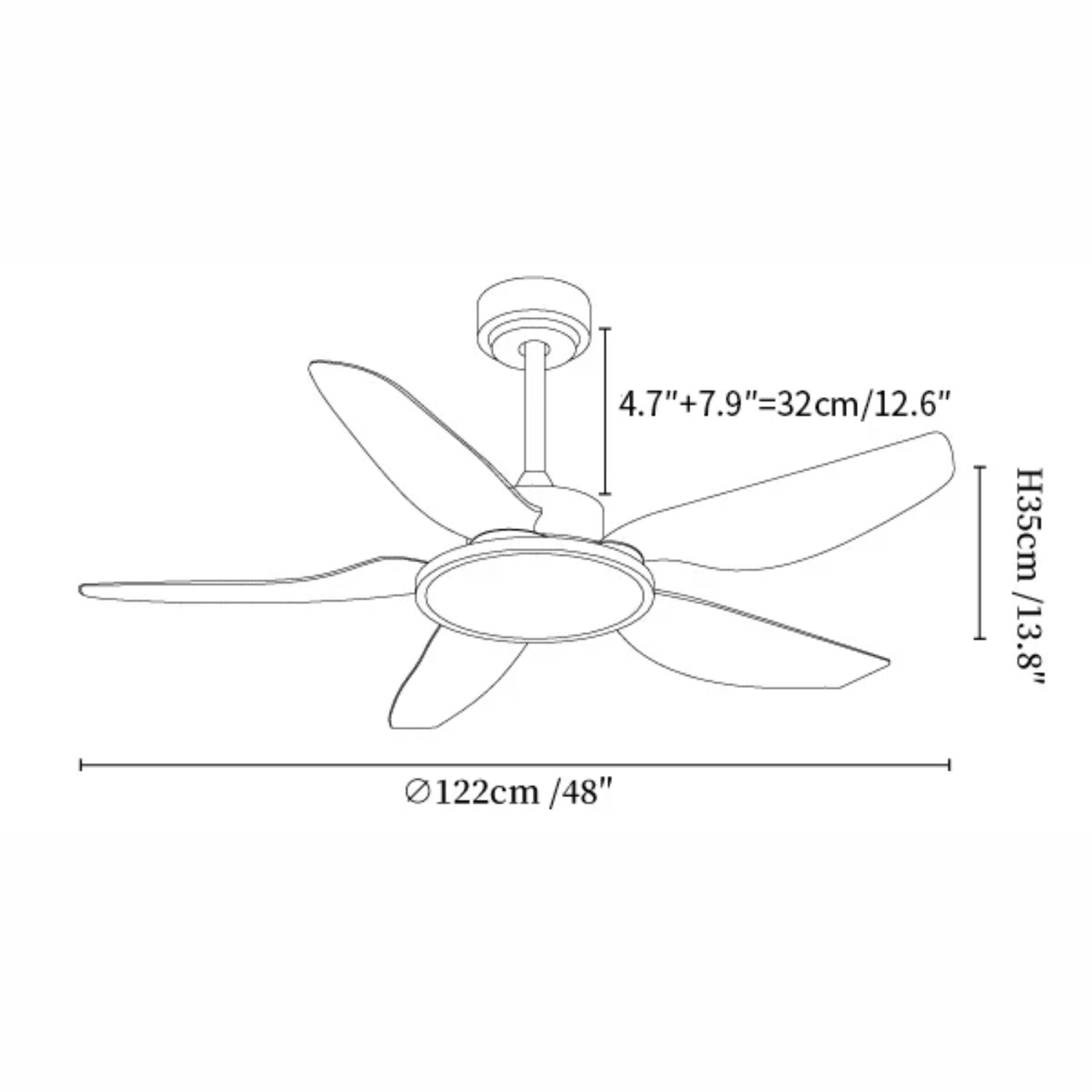 Ventilador de techo Mabel