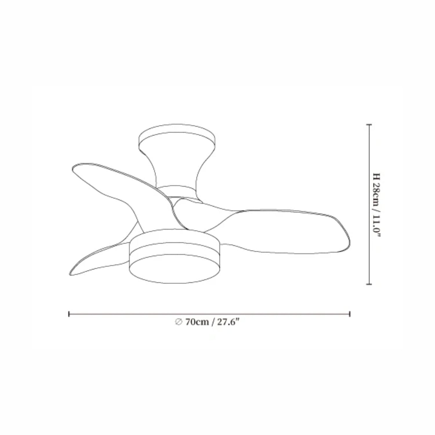 Ventilador de techo Meto