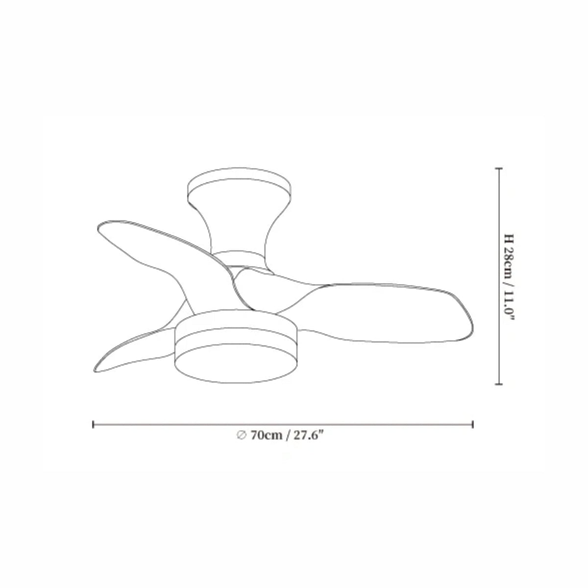 Ventilador de techo Aireolo