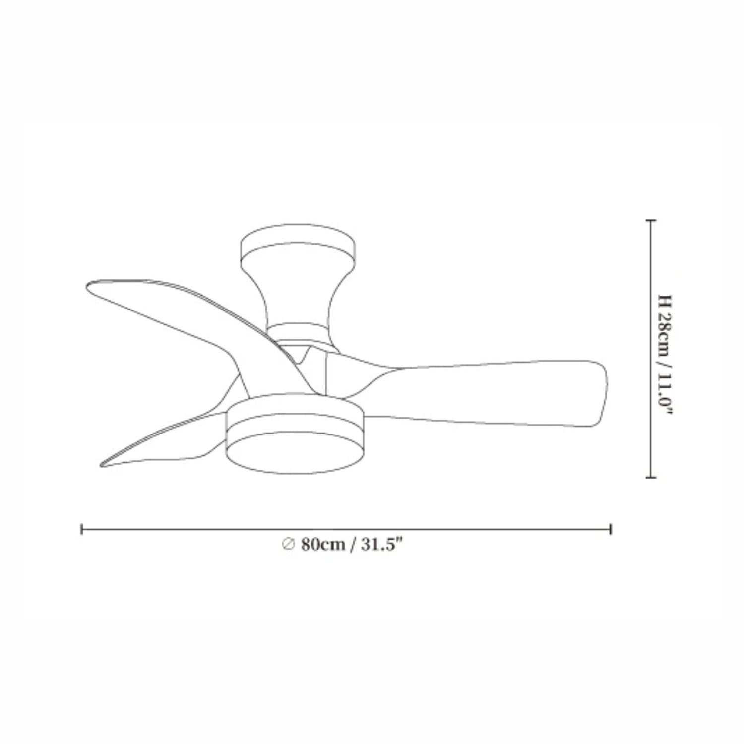 Ventilador de techo Meto