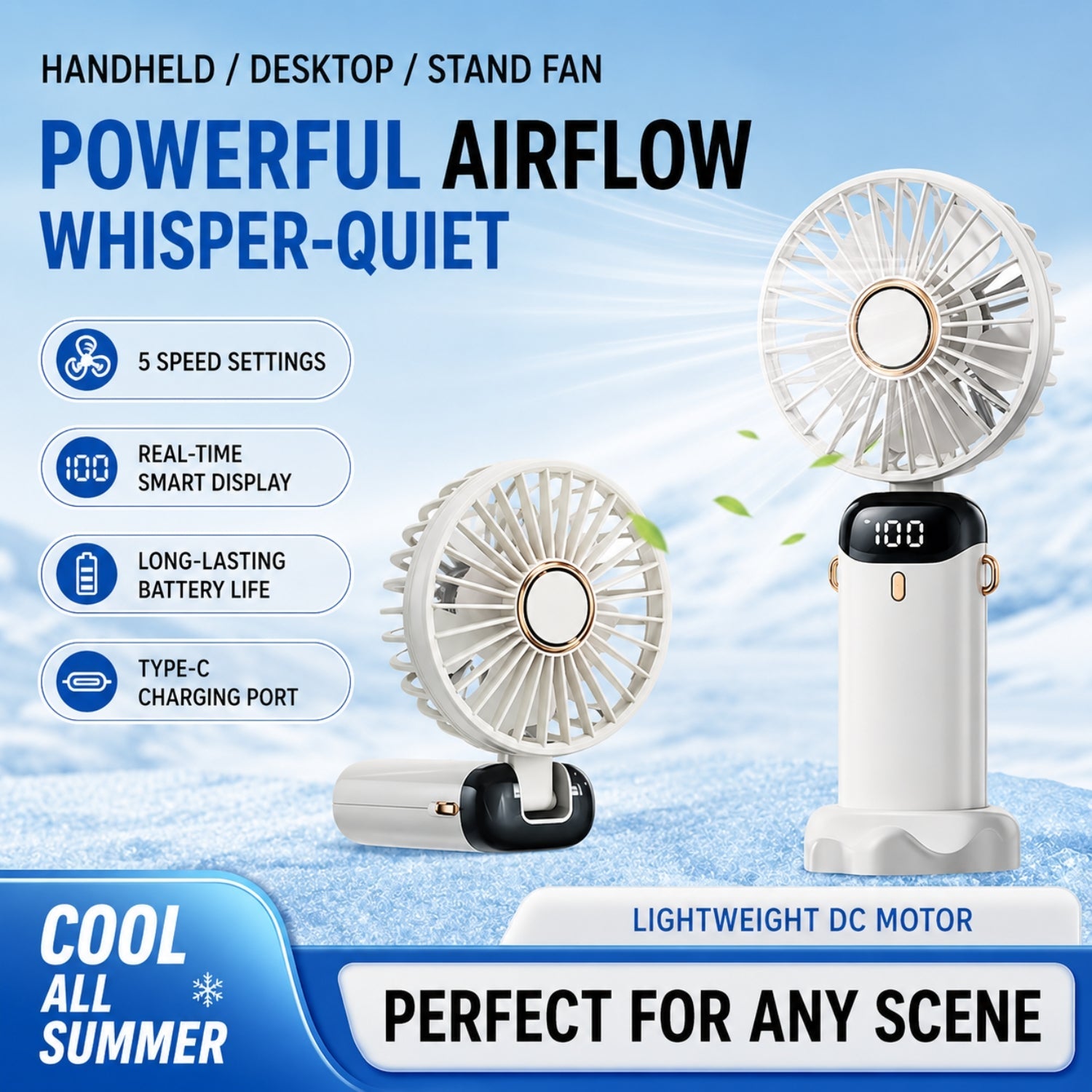 Ventilador plegable Isdiador