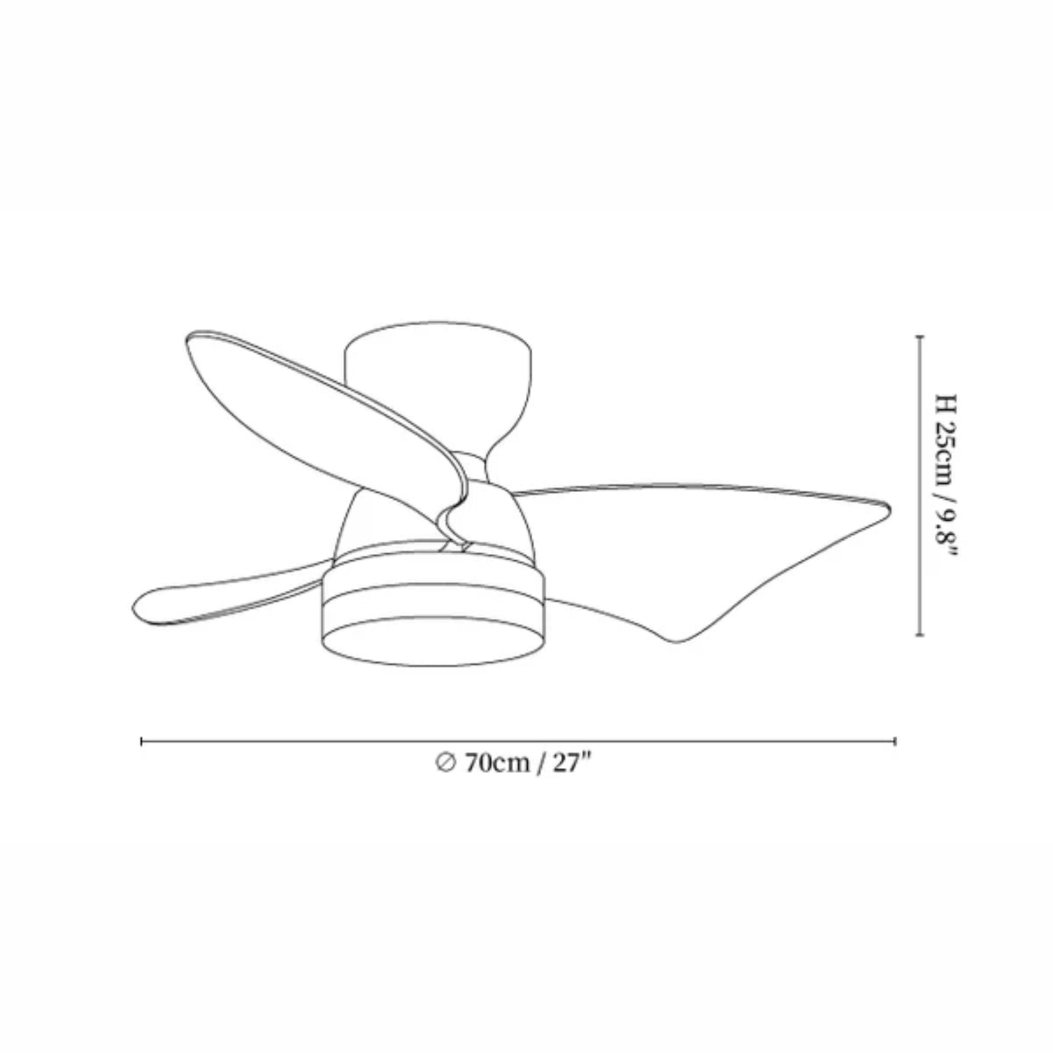 Ventilador de techo Laraina