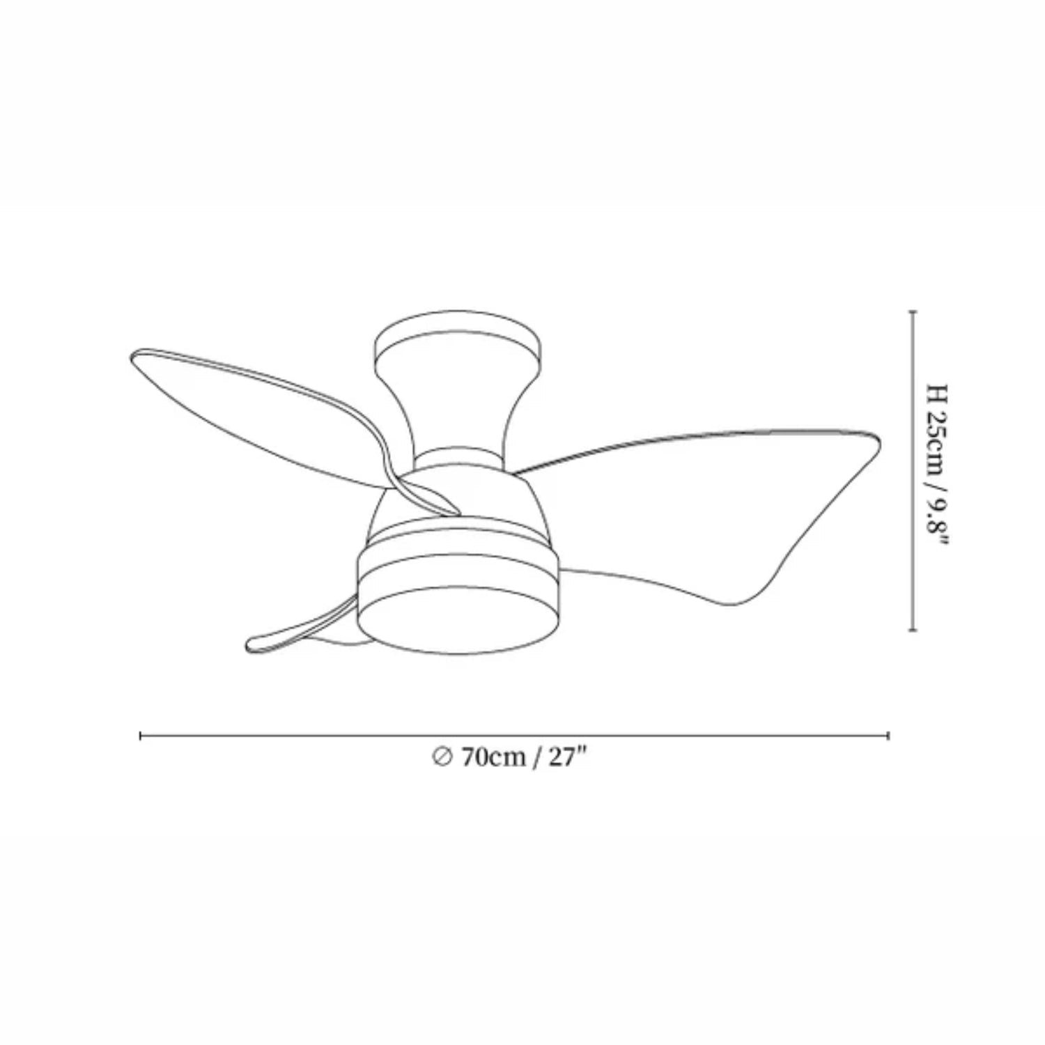 Ventilador de techo Laraina