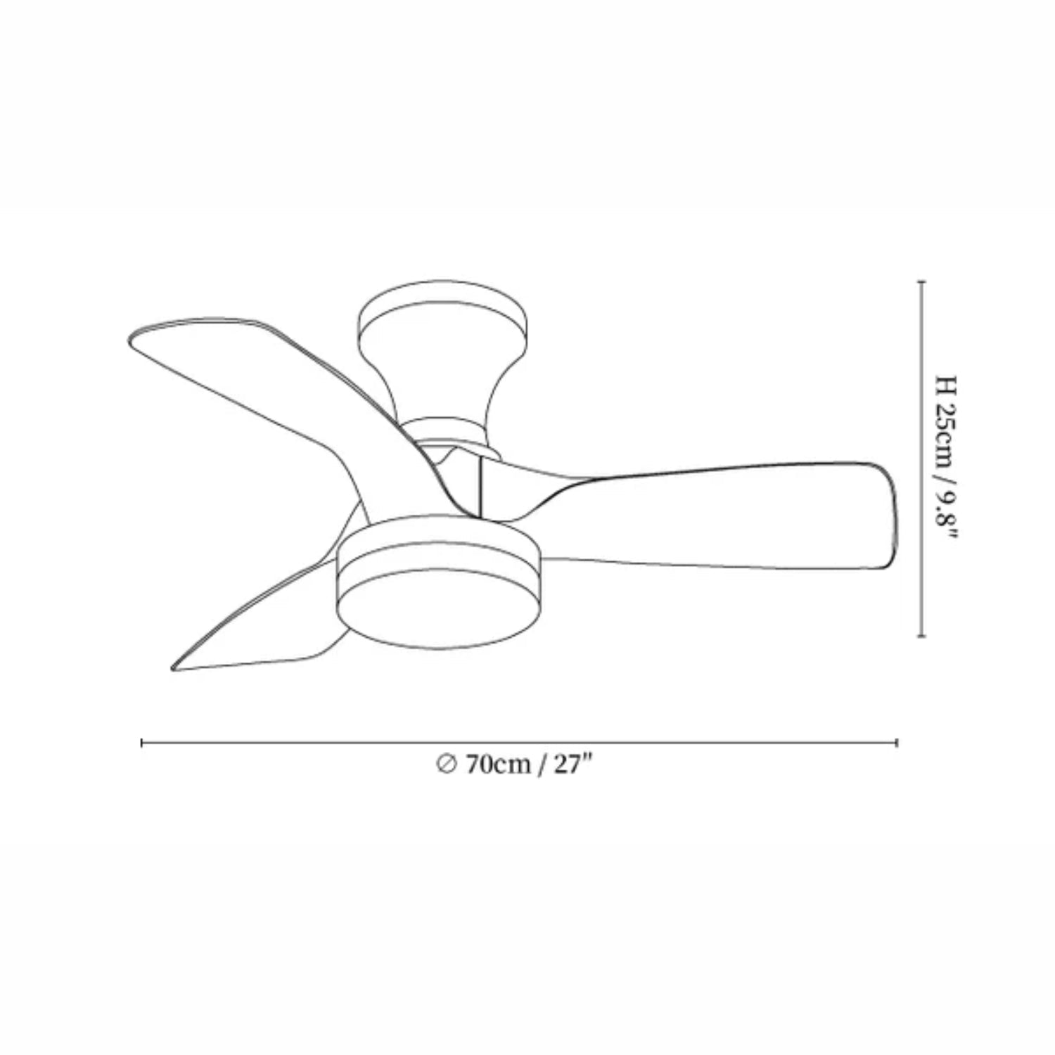 Ventilador de techo Laraina