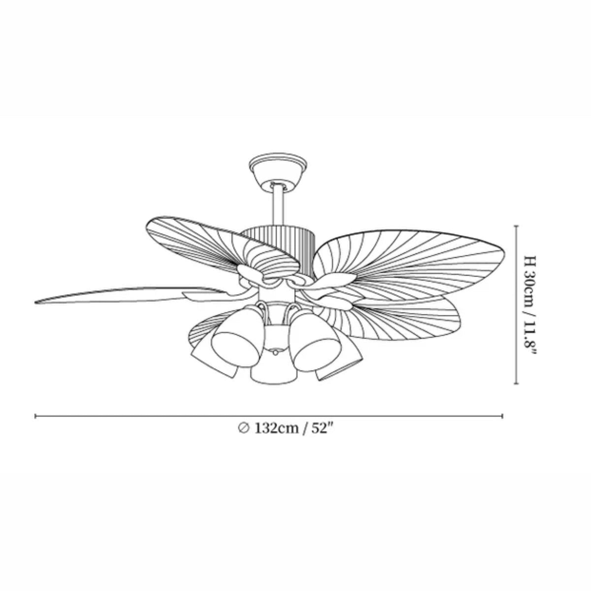 Ventilador de techo Lorailo