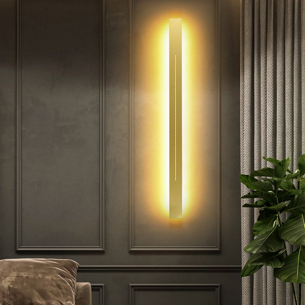 Aplique de pared lineal Ondaita