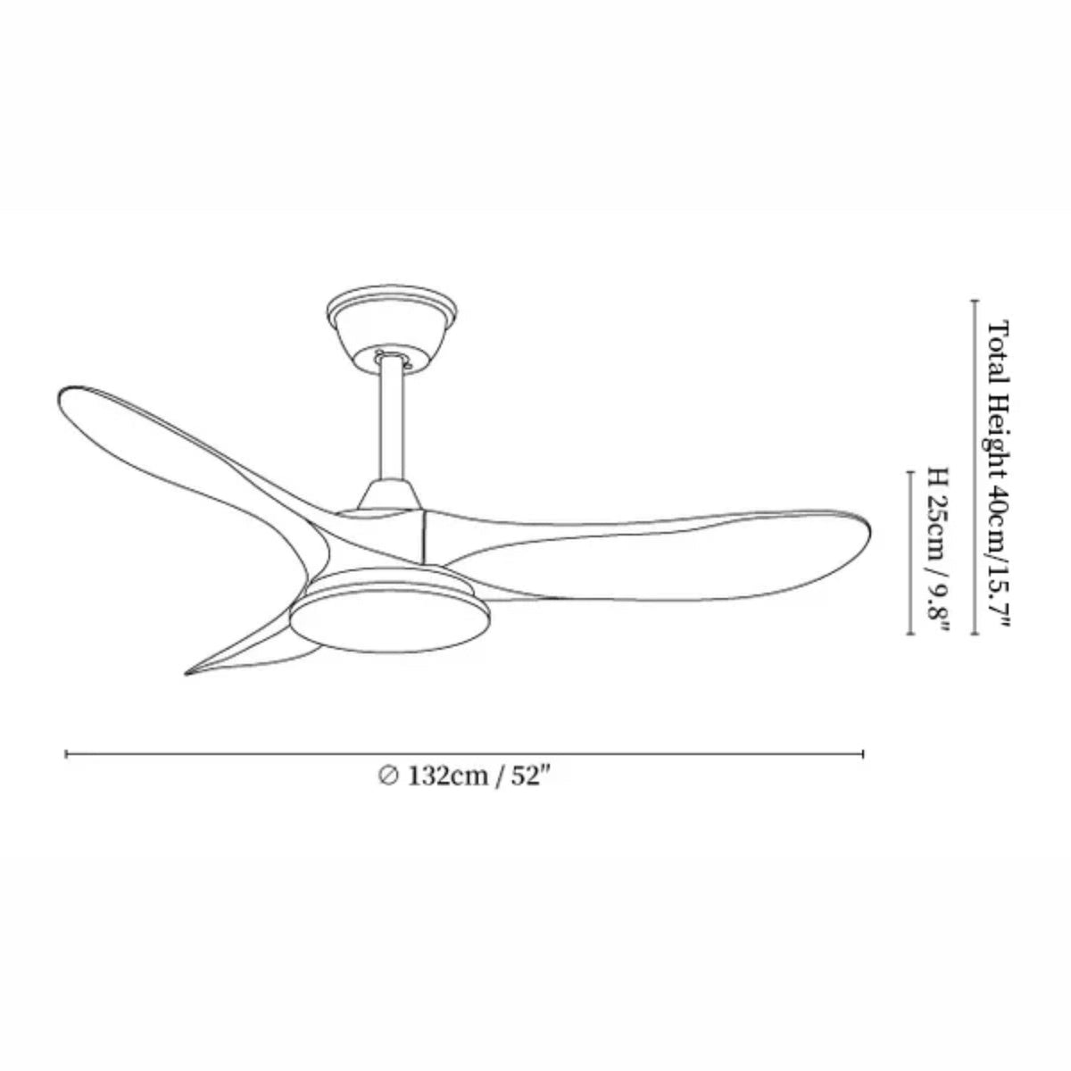 Ventilador de techo Laraena