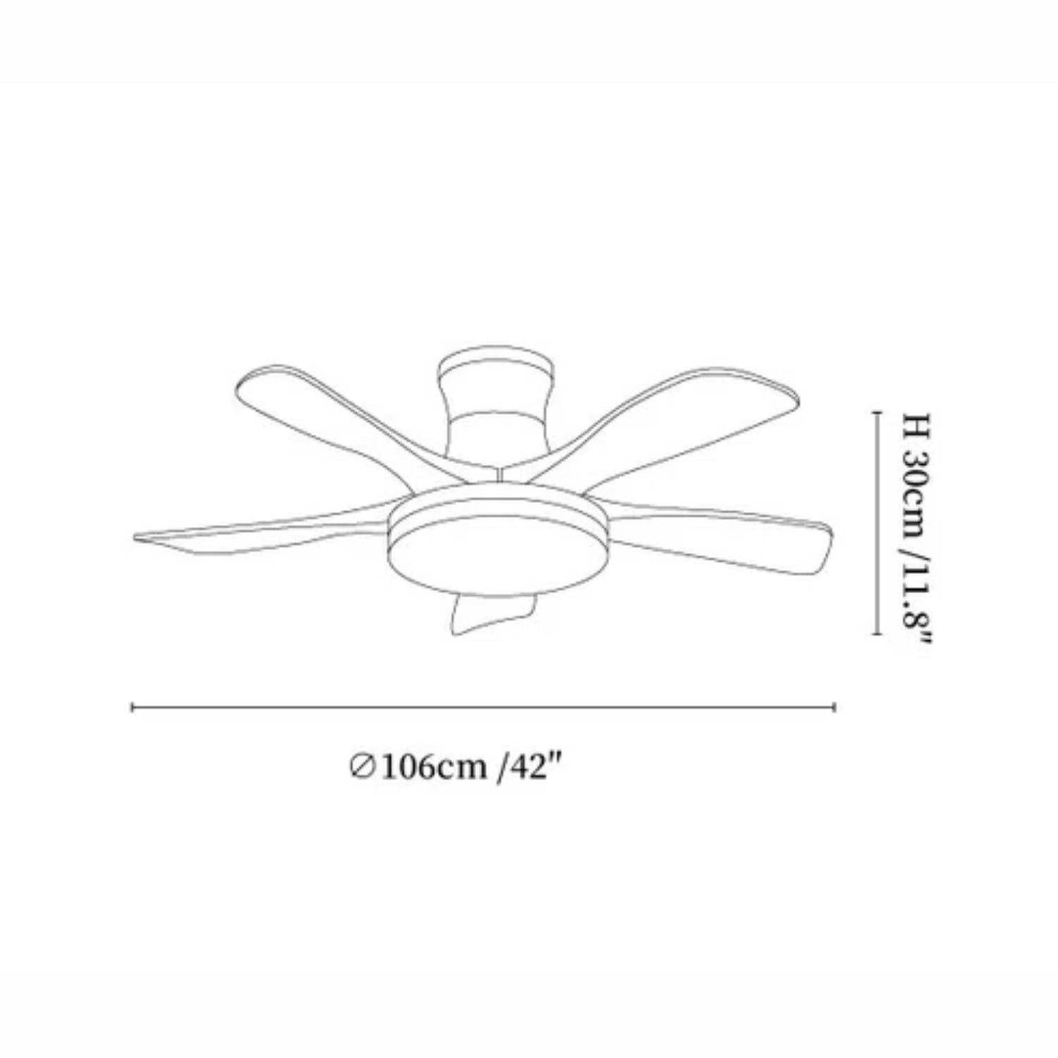 Ventilador de techo Anaolo