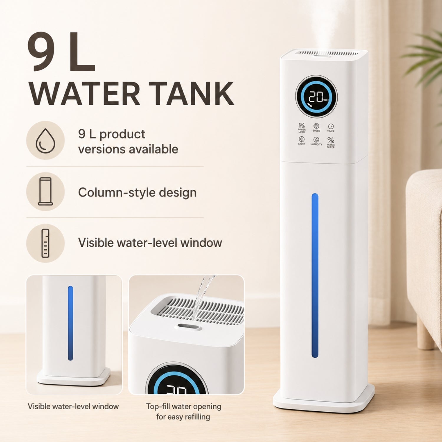 ELZA - Humidificador de columna