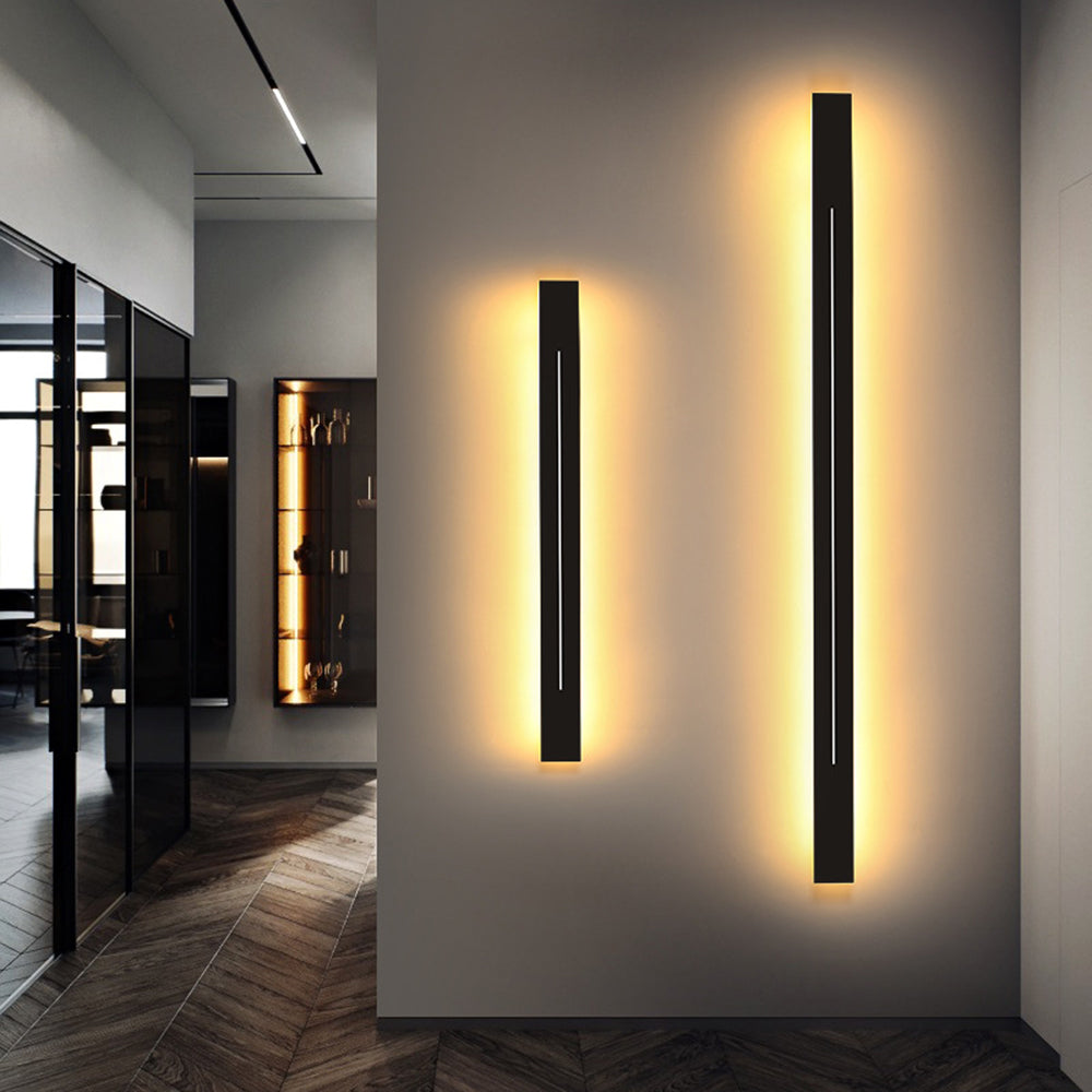 Aplique de pared lineal Ondaita