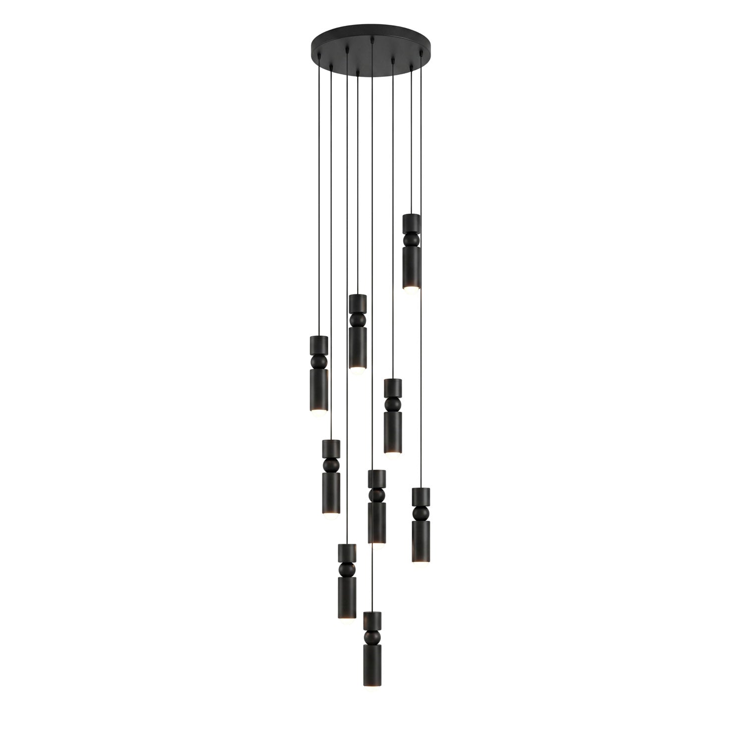 Lámpara colgante tubular Lirioara