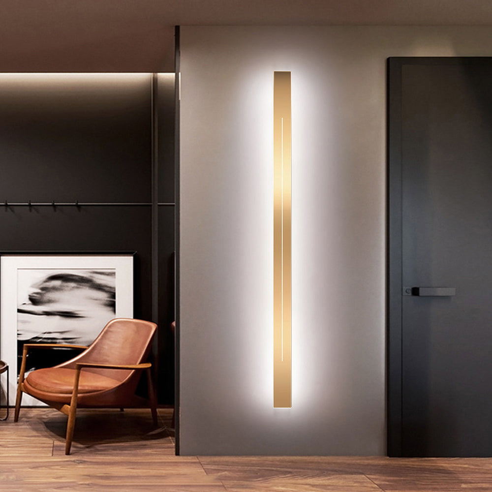 Aplique de pared lineal Ondaita