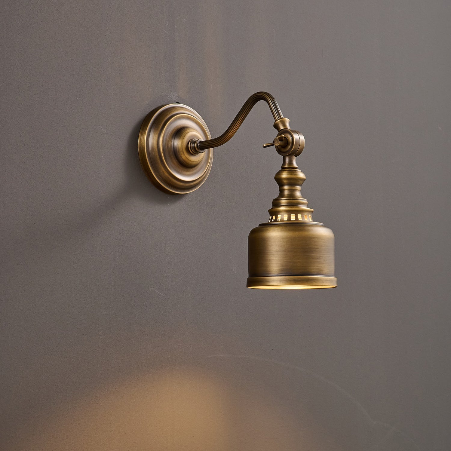 Aplique de pared vintage Nacarano