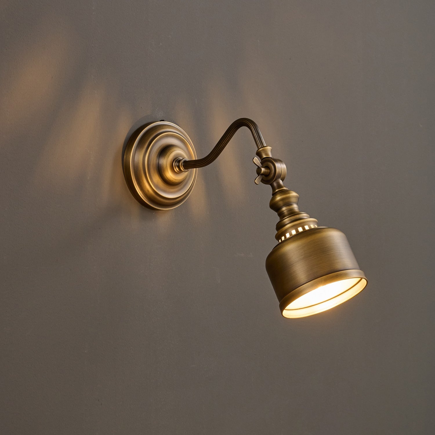 Aplique de pared vintage Nacarano